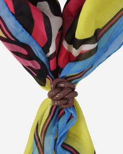 Cormio Gloves And Scarves|Gloves And Scarves^Squirrel Foulard Yellow