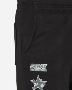 Stray Rats Pants^SRMY-V Sweatpants Black