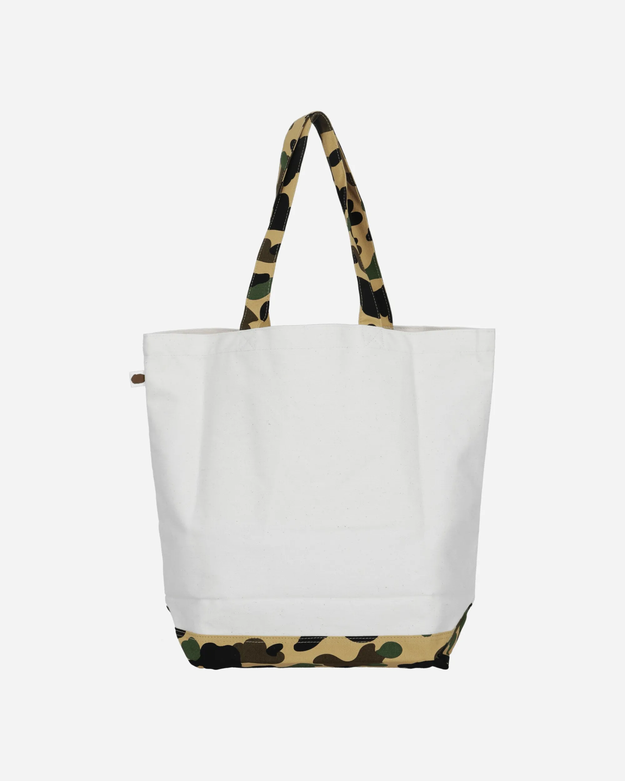 A Bathing Ape Bags·Tote|Bags·Tote^1st Camo Ape Head Tote Bag Ivory