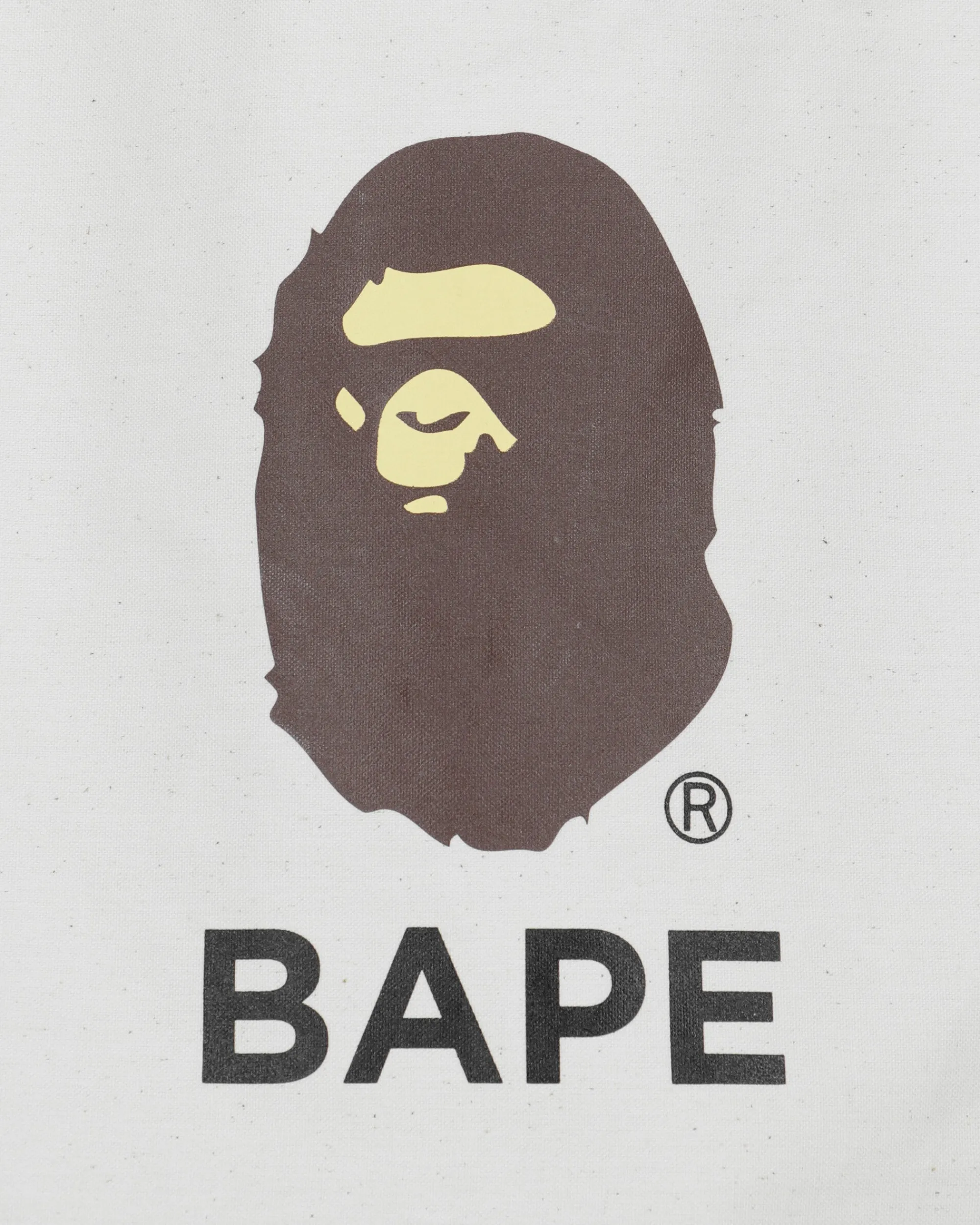 A Bathing Ape Bags·Tote|Bags·Tote^1st Camo Ape Head Tote Bag Ivory