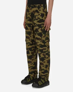 A Bathing Ape Pants^1st Camo Relaxed Fit 6 Pocket Pants Green