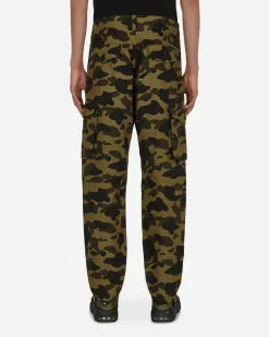 A Bathing Ape Pants^1st Camo Relaxed Fit 6 Pocket Pants Green