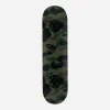 A Bathing Ape Skateboarding^1st Camo Skateboard Green