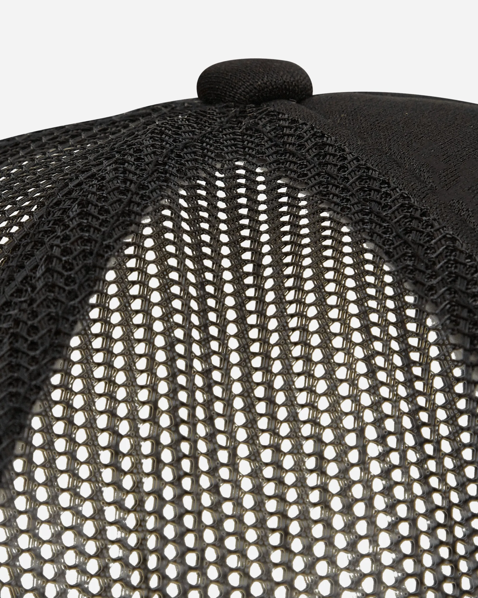 aNYthing Hats|Hats^Stacked Trucker Hat Black