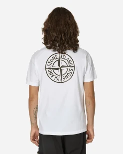 Stone Island T-Shirts^Stamp One Print T-Shirt White