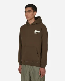AFFXWRKS Sweatshirts^Standardised Hooded Sweatshirt Brown