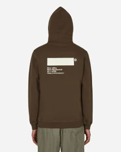 AFFXWRKS Sweatshirts^Standardised Hooded Sweatshirt Brown