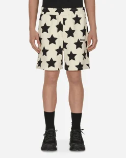 Awake NY Shorts^Star Printed Sweatshorts White