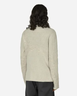 _J.L-A.L_ Knitwear^Stave Knit Sweater Chalk Grey