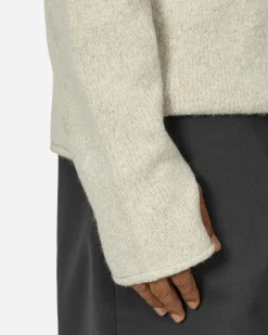 _J.L-A.L_ Knitwear^Stave Knit Sweater Chalk Grey