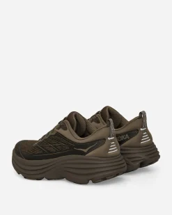 Hoka One One Sneakers·Low|Sneakers^Stealth/Tech Bondi 8 Caged Sneakers Umber / Deep Umber