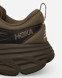 Hoka One One Sneakers·Low|Sneakers^Stealth/Tech Bondi 8 Caged Sneakers Umber / Deep Umber