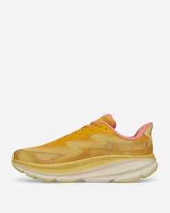 Hoka One One Sneakers·Low|Sneakers^Stealth/Tech Clifton 9 GORE-TEX Sneakers Varsity Yellow / Vanilla