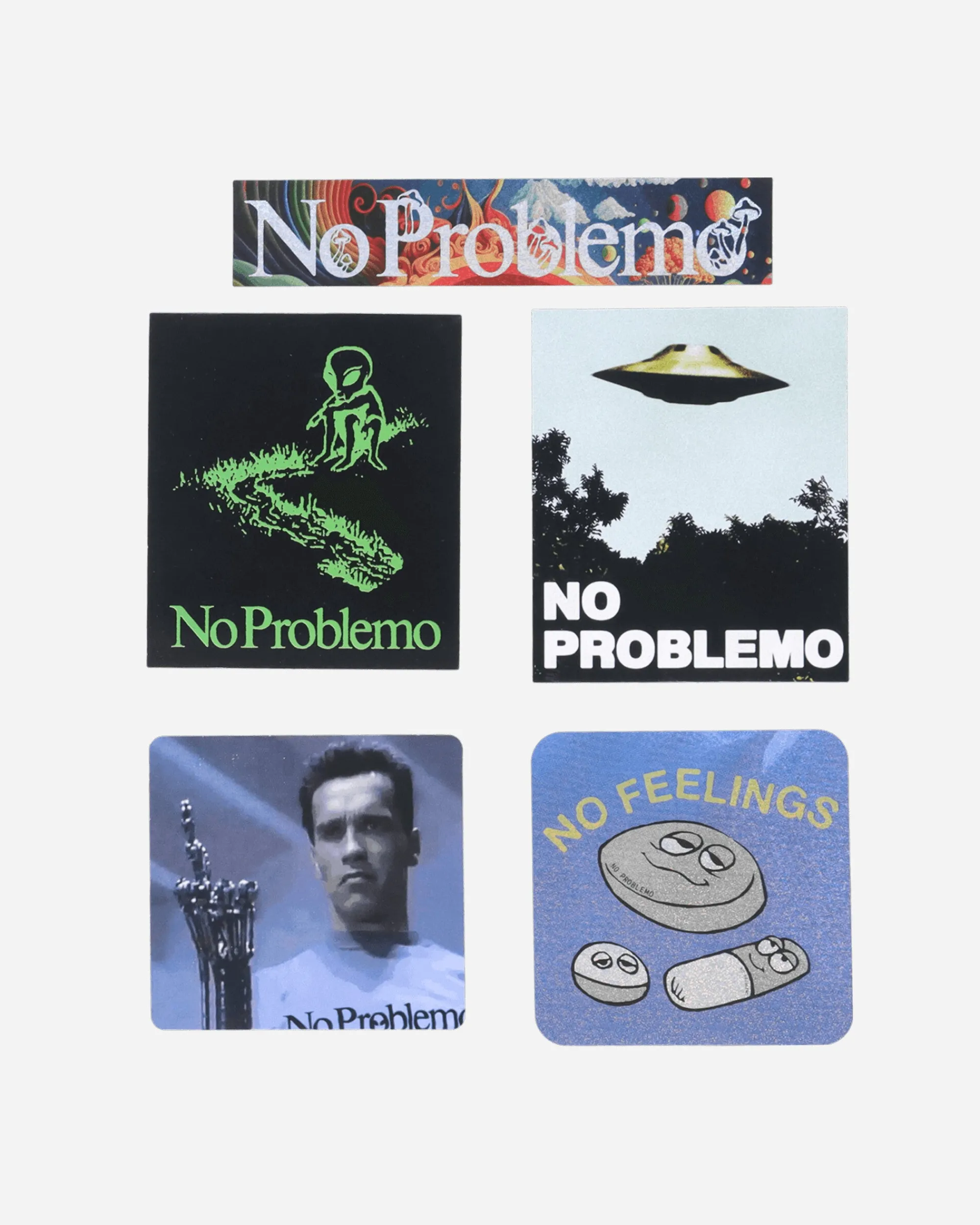 No Problemo Home^Sticker Pack Multicolor