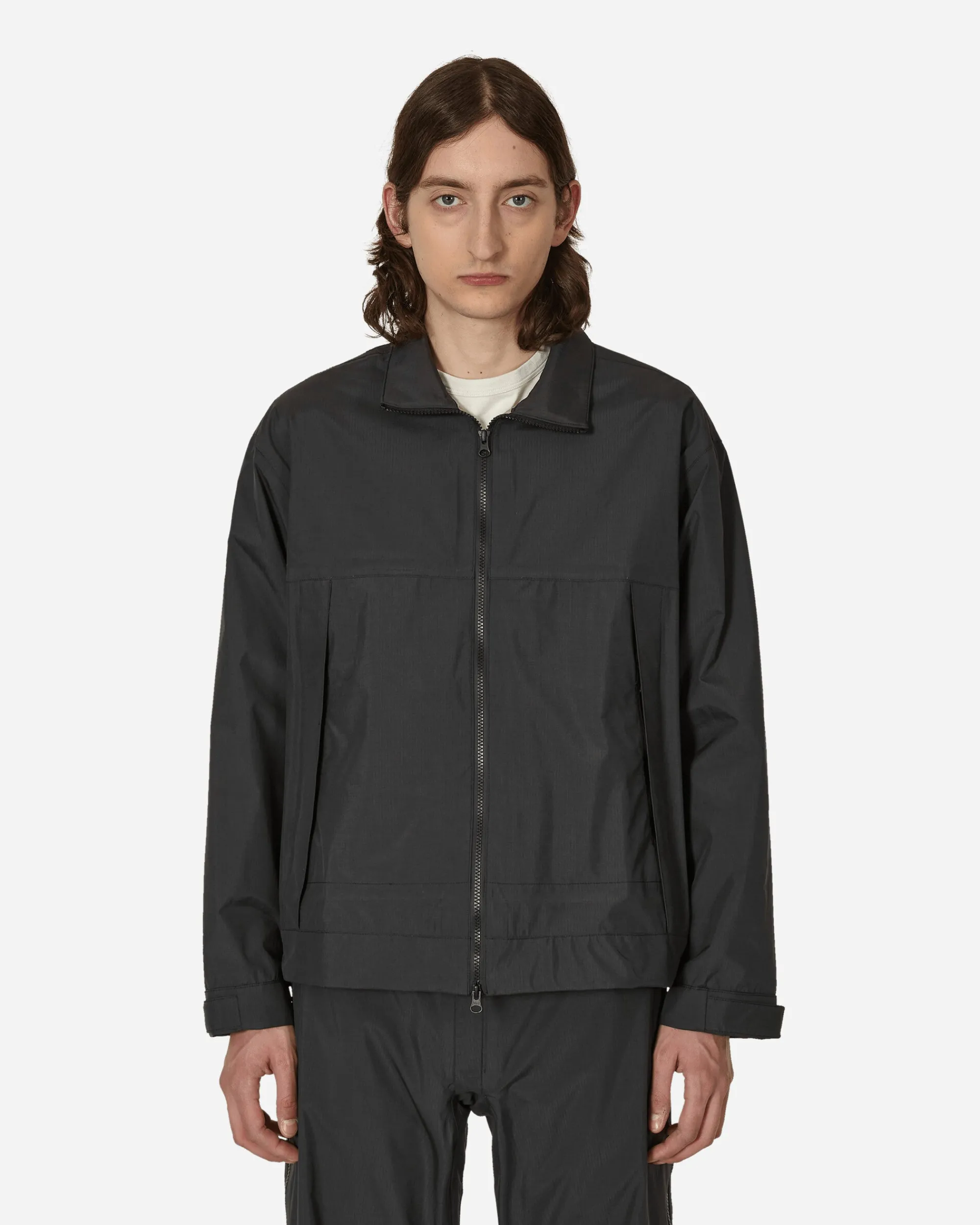 GR10K Coats And Jackets^Stock Waterproof Jacket Grey