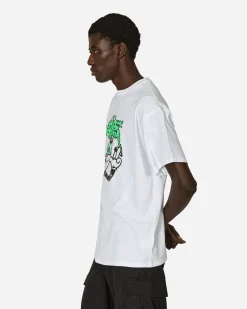 Aries T-Shirts^Stoned Cat T-Shirt White