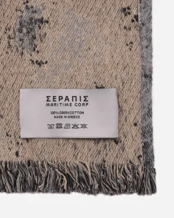 Serapis Textile^Stones Blanket Grey