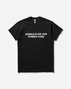 Slam Jam T-Shirts^Storia Vera Clessidra T-Shirt Black