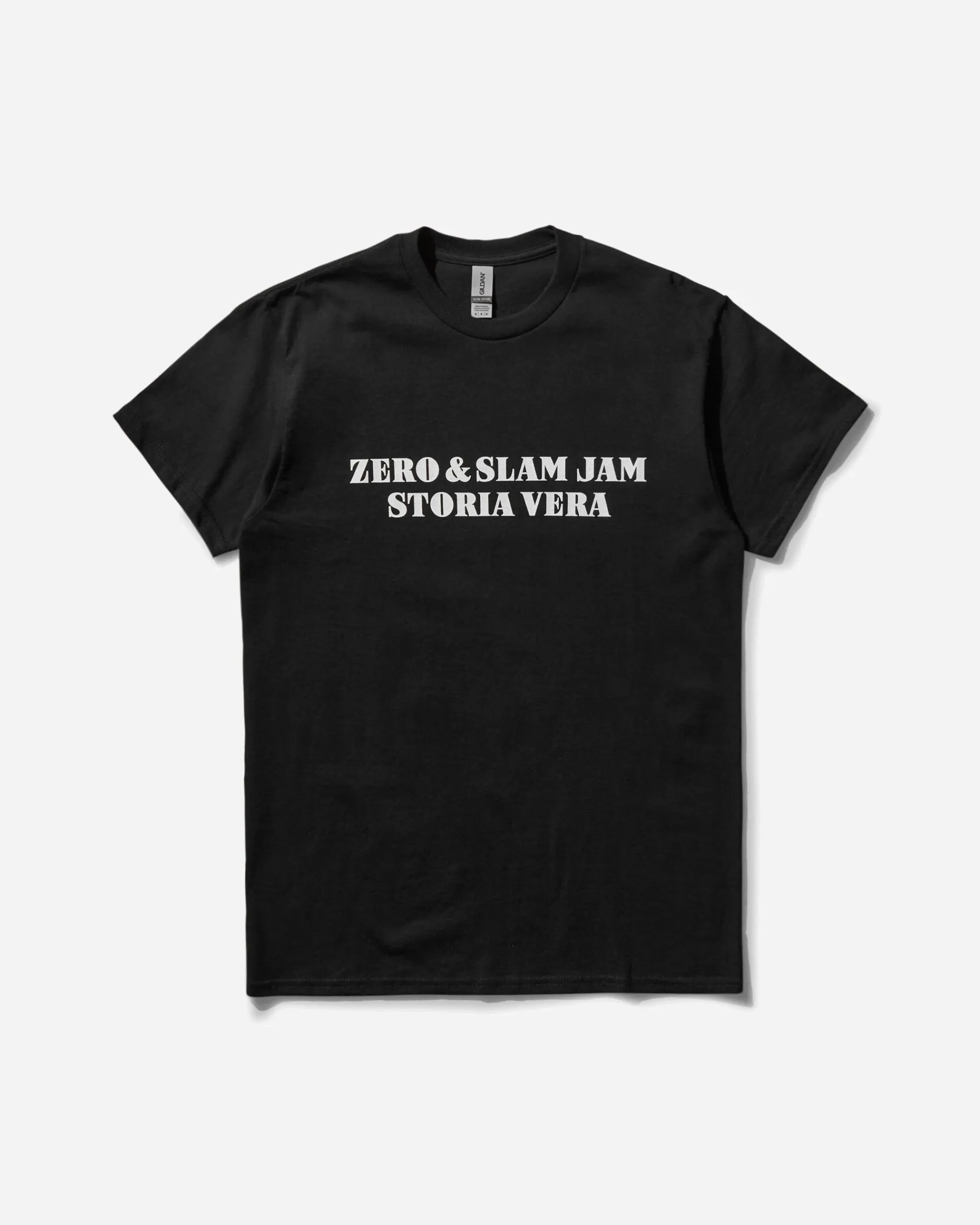 Slam Jam T-Shirts^Storia Vera Omino T-Shirt Black