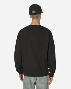 Paradis3 Sweatshirts^Storks Crewneck Sweatshirt Black