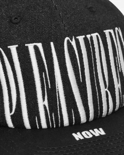 Pleasures Hats|Hats^Stretch Snapback Cap Black