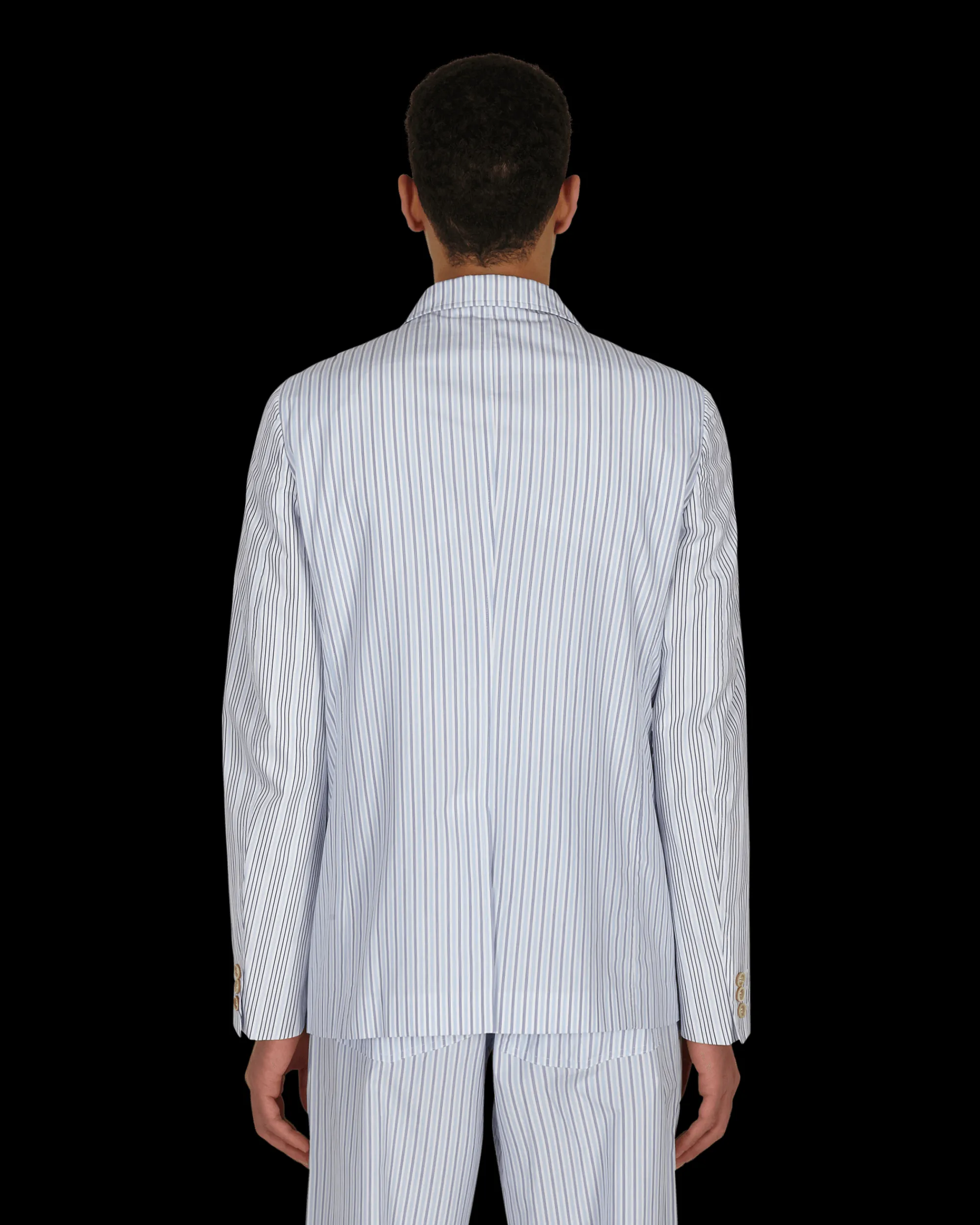 Comme Des Garçons Shirt Coats And Jackets^Stripe Jacket Multicolor