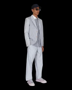 Comme Des Garçons Shirt Coats And Jackets^Stripe Jacket Multicolor