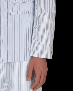 Comme Des Garçons Shirt Coats And Jackets^Stripe Jacket Multicolor