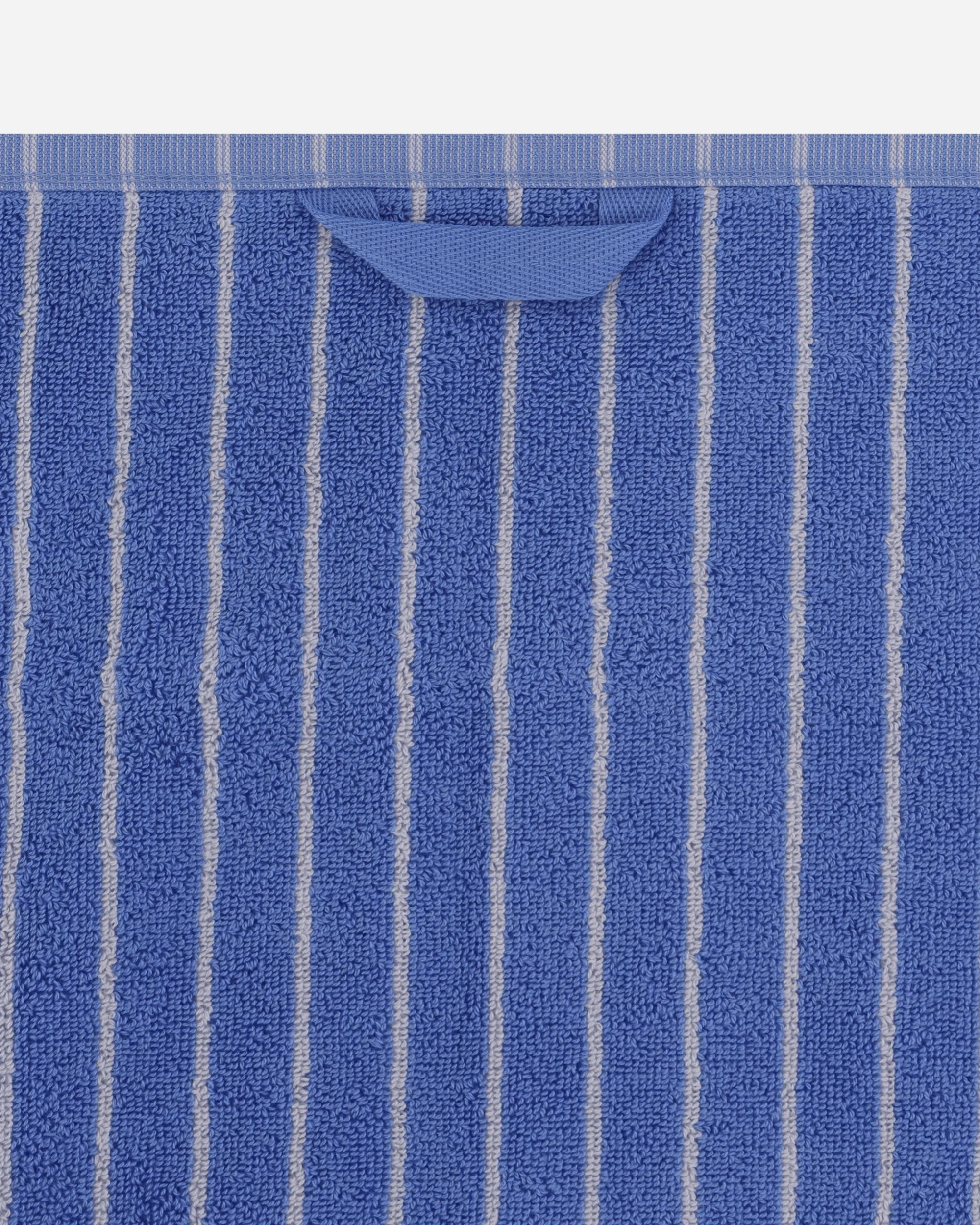 Tekla Textile^Striped Bath Towel Clear Blue Stripes