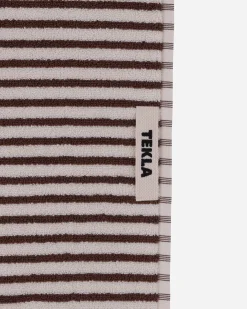 Tekla Textile^Striped Bath Towel Kodiak Stripes