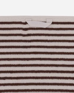 Tekla Textile^Striped Bath Towel Kodiak Stripes