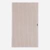 Tekla Textile^Striped Hand Towel Sienna Stripes