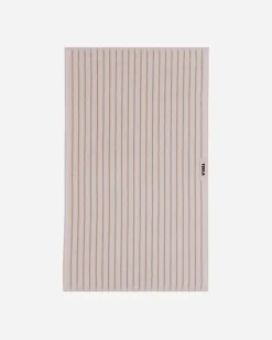 Tekla Textile^Striped Hand Towel Sienna Stripes