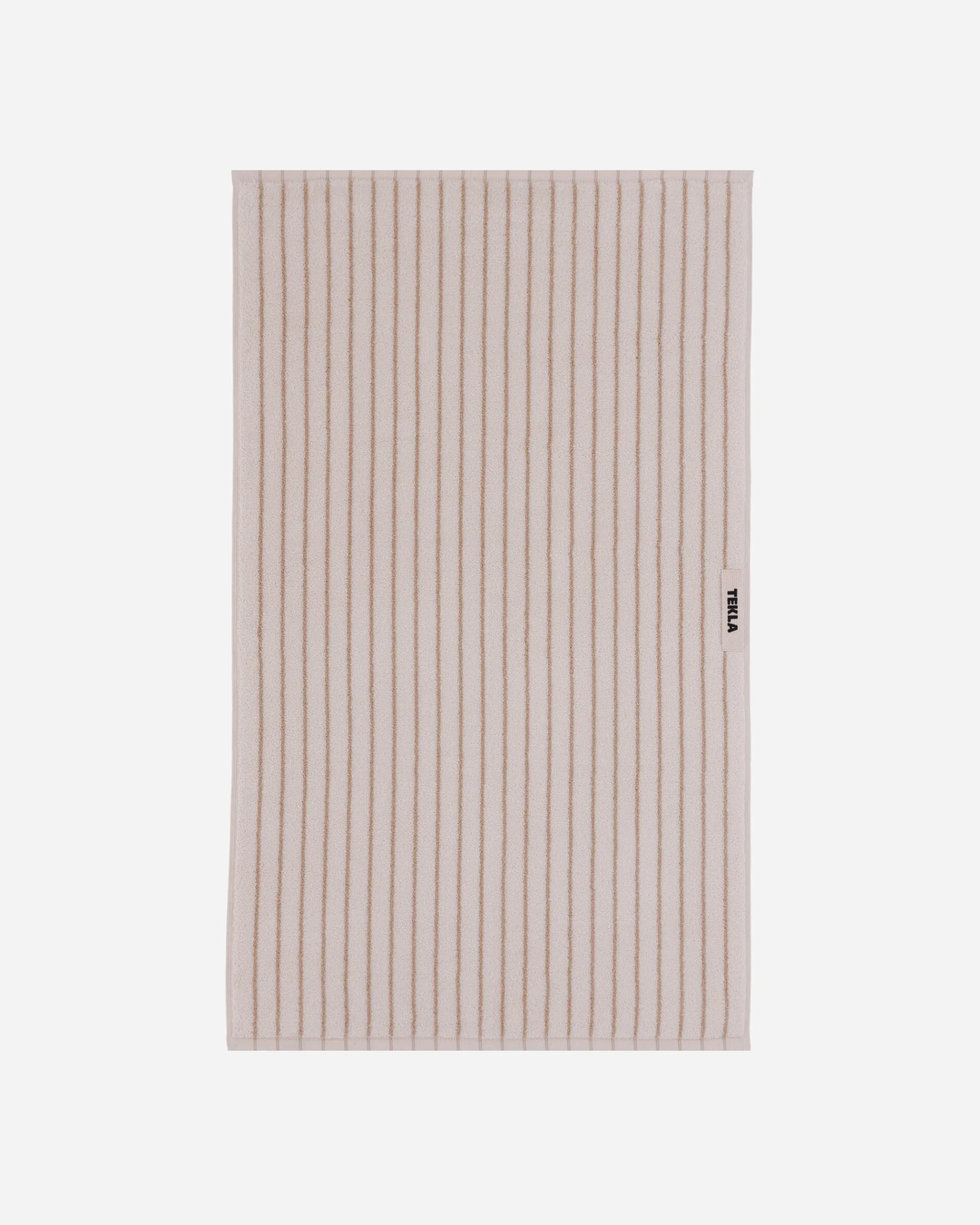 Tekla Textile^Striped Hand Towel Sienna Stripes
