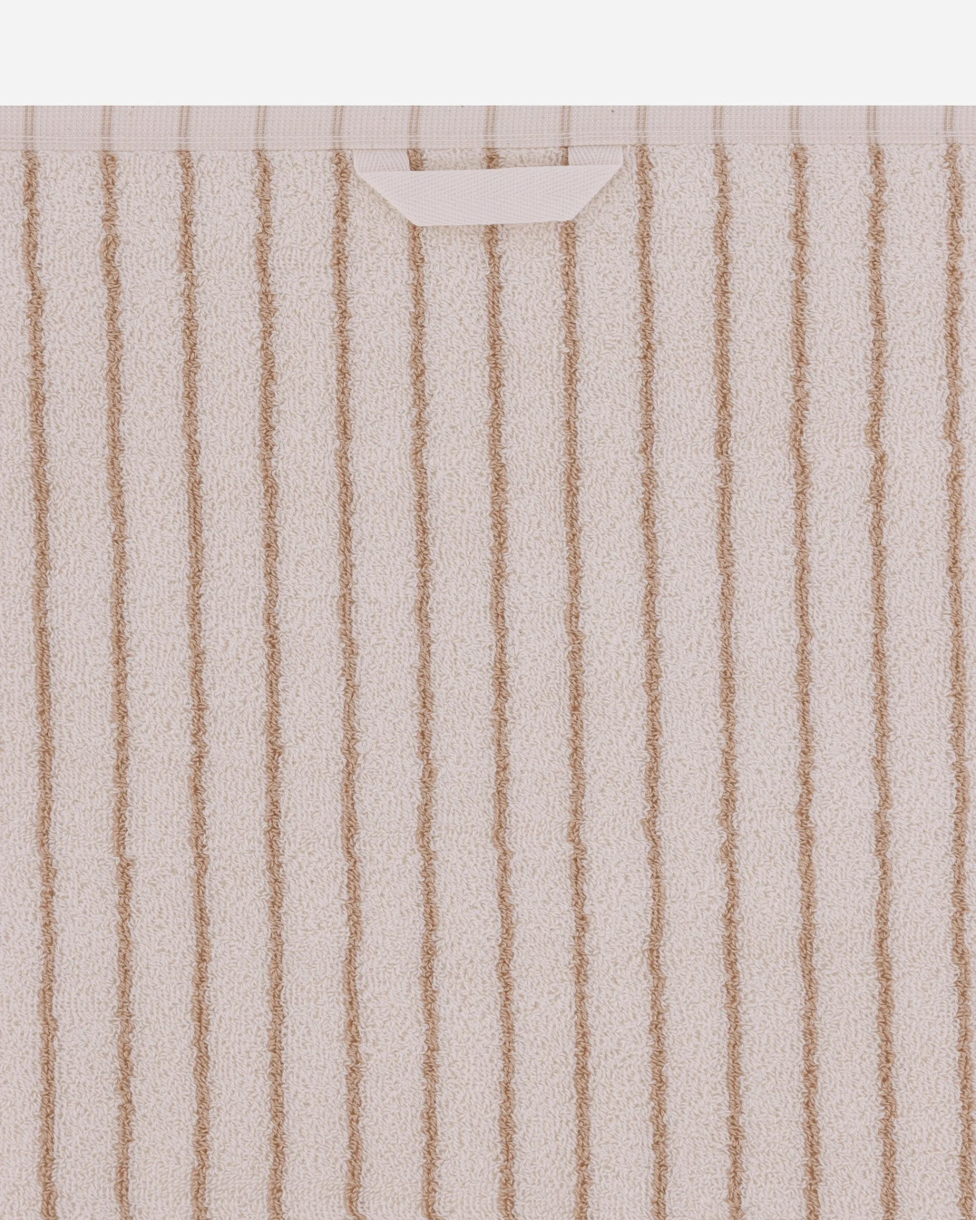 Tekla Textile^Striped Hand Towel Sienna Stripes