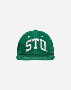 Stüssy Hats|Hats^STU Arch Strapback Cap Green