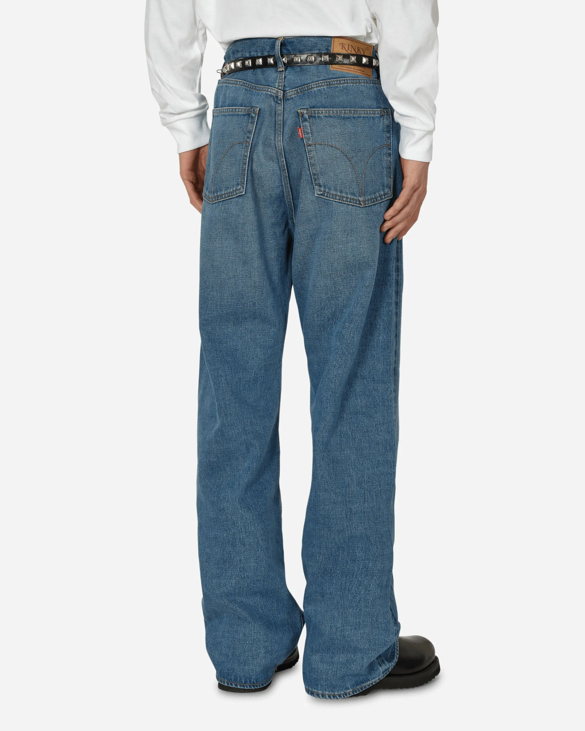 Hysteric Glamour Pants^Studded Denim Jeans Indigo