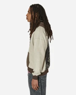 Iuter Sweatshirts^Stupid Humans Reverse Hoodie Brown