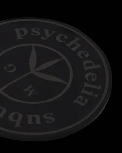 Mister Green Objects^Suburbanize Psychedelia Bong Coaster Black