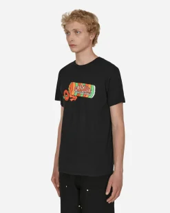 Pleasures T-Shirts^Suck Washed T-Shirt Black