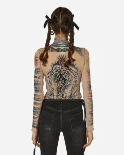 Jean Paul Gaultier T-Shirts^Sun Tattoo Top Nude