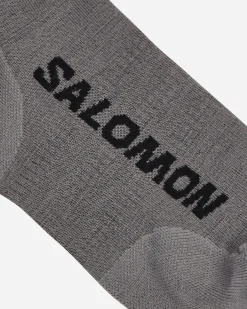Salomon Underwear^Sunday Smart Ankle Socks Shark Skin