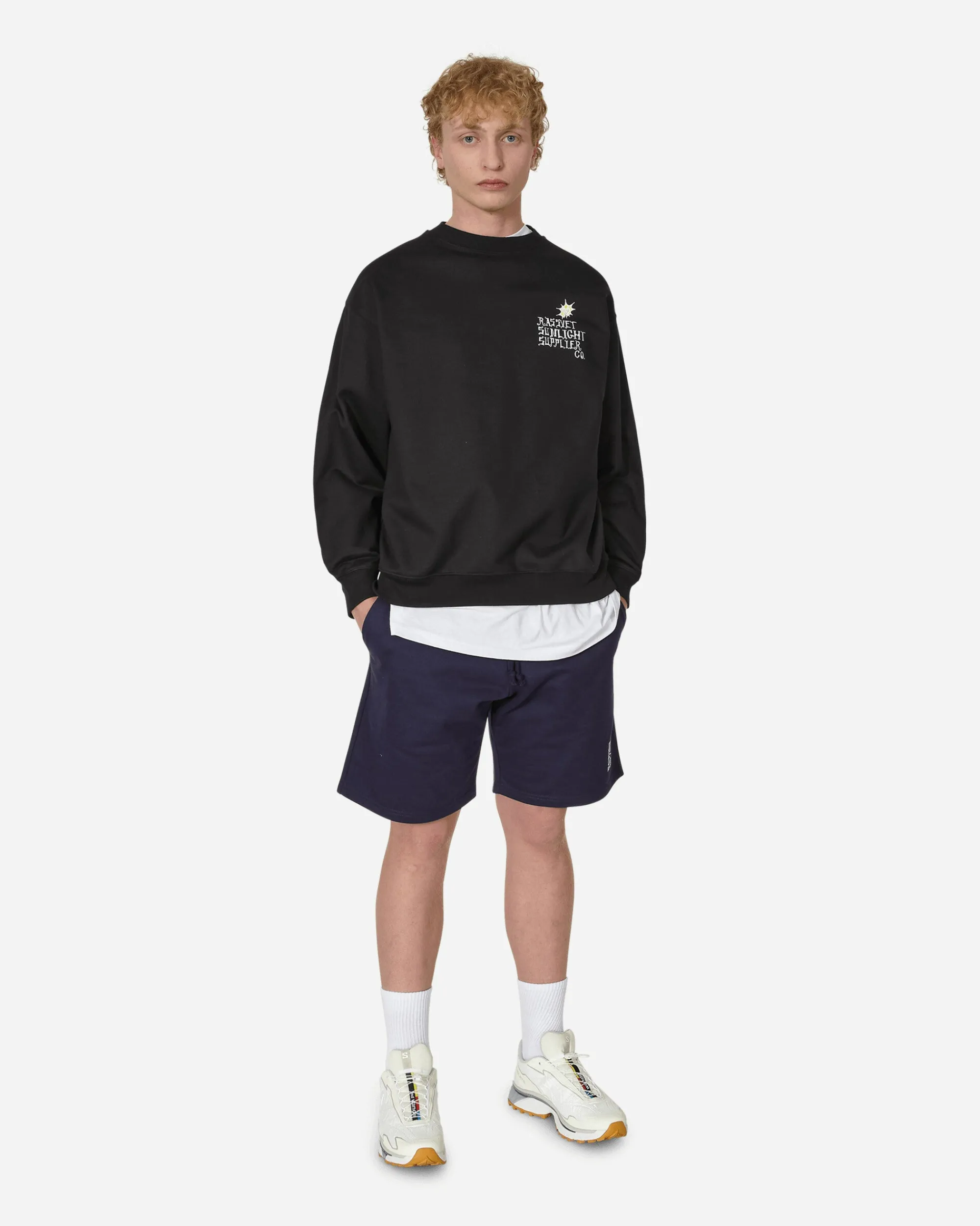 Paccbet Sweatshirts^Sunlight Supplier Crewneck Sweatshirt Black