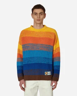 Camp High Knitwear^Sunset Rib Knit Sweater Multicolor
