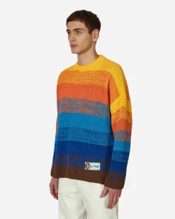 Camp High Knitwear^Sunset Rib Knit Sweater Multicolor
