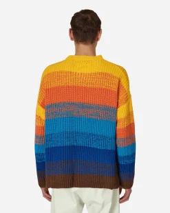 Camp High Knitwear^Sunset Rib Knit Sweater Multicolor