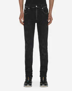 1017 ALYX 9SM Pants^Super Skinny Treated Jeans Black