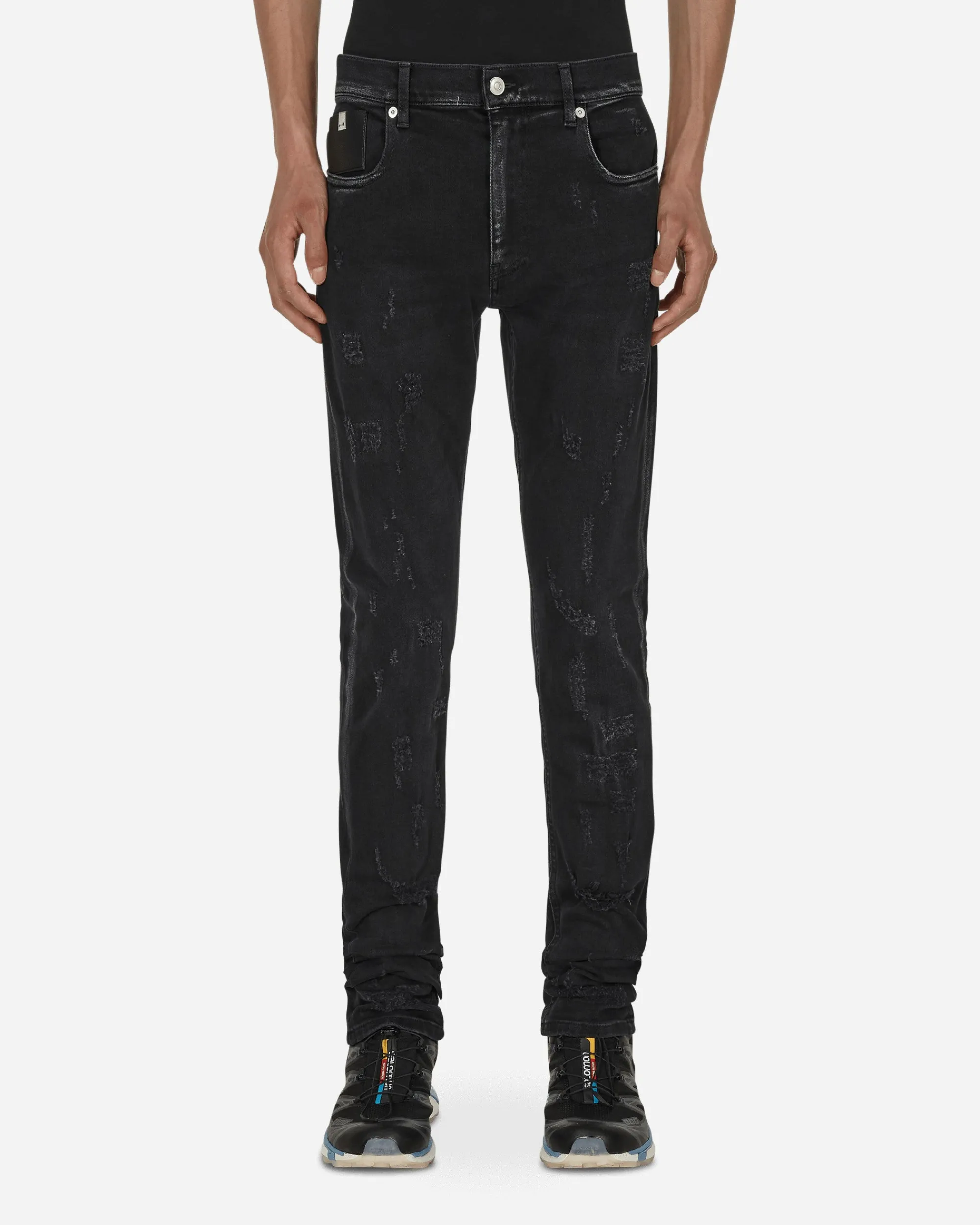1017 ALYX 9SM Pants^Super Skinny Treated Jeans Black