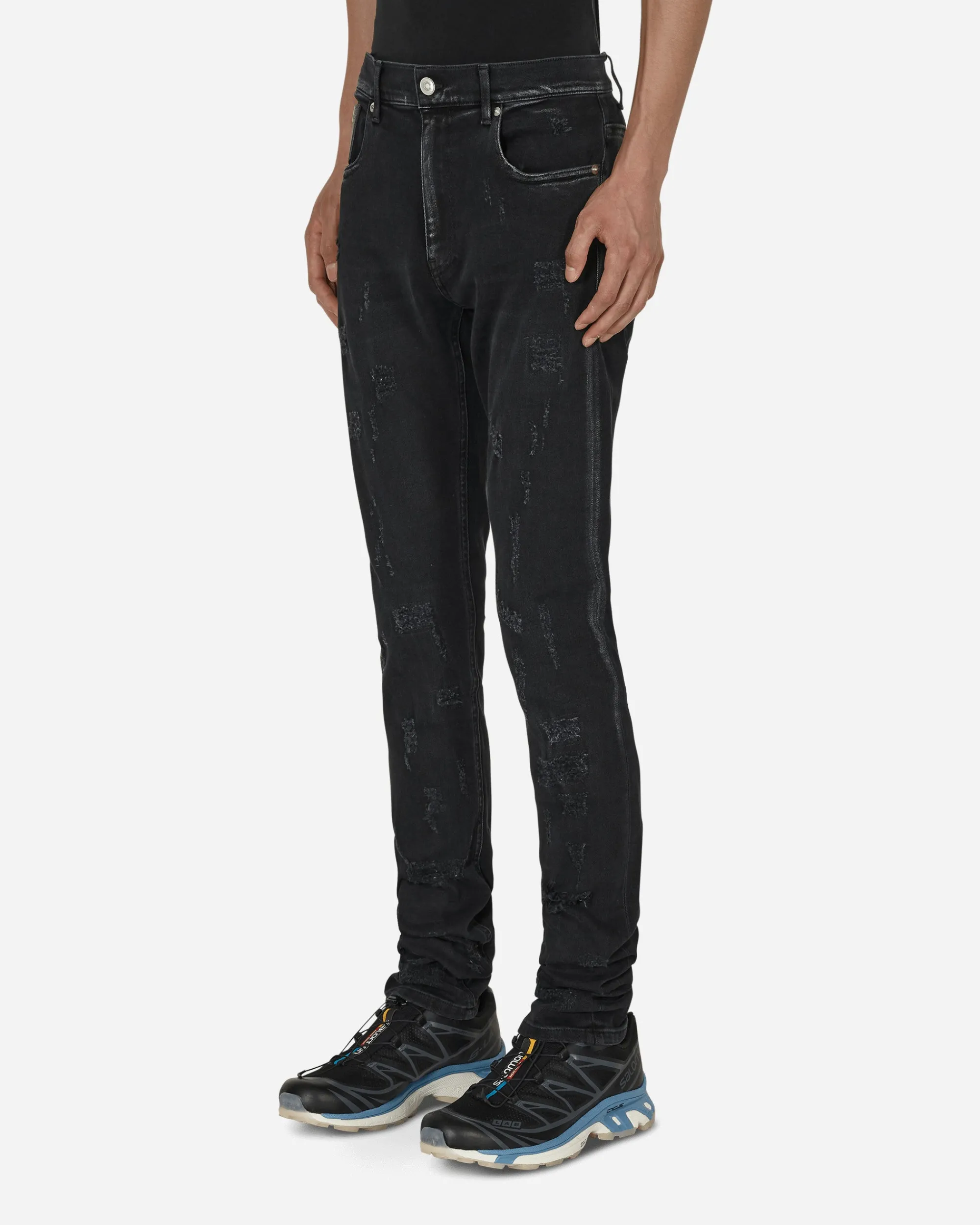1017 ALYX 9SM Pants^Super Skinny Treated Jeans Black