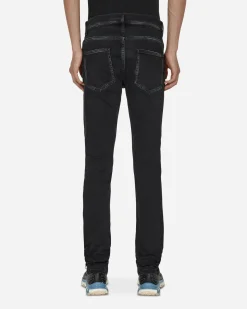 1017 ALYX 9SM Pants^Super Skinny Treated Jeans Black